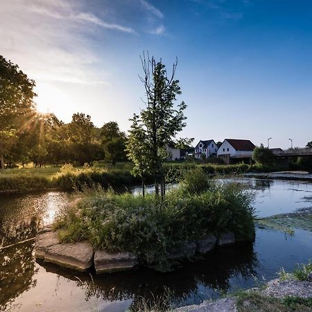 Ferienwohnung Im Bahnhof Luegde Lügde Exterior foto